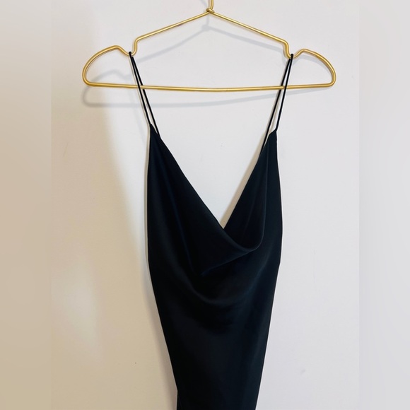 Jay Godfrey Draped Satin Slip maxi dress - Picture 5 of 9